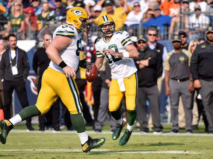 Rodgers is renowned for his Hail Mary passes down the field.