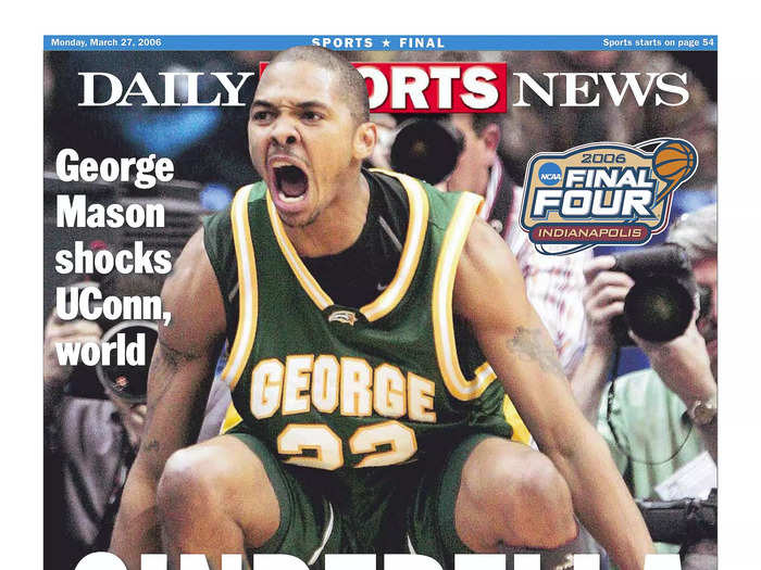 George Mason rode its luck to even make it to the NCAA tournament, but then stunned higher seeds to reach the Final Four in 2006.