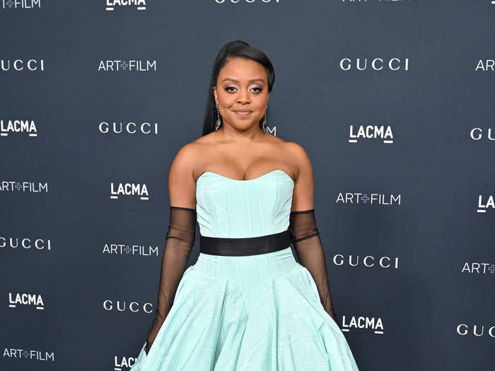 Brunson embraced a modern princess look at the 2022 LACMA Art + Film Gala.