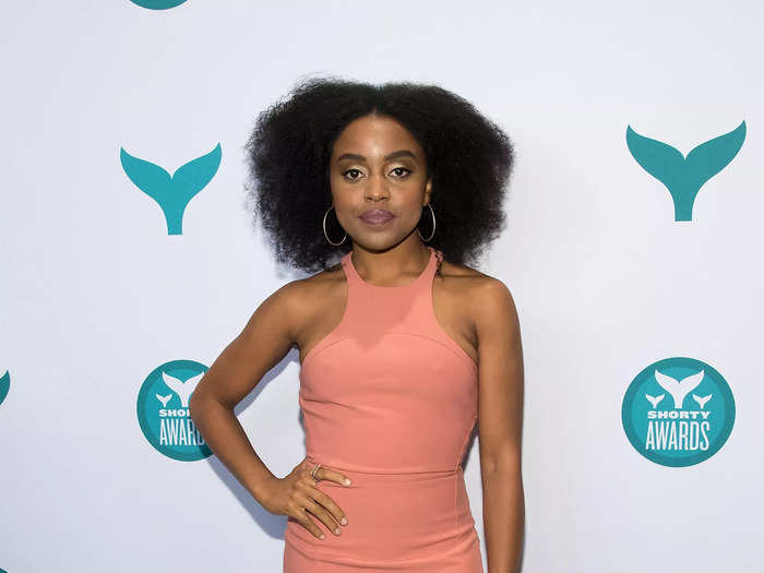 At one of her first public appearances in 2016, Quinta Brunson wore a simple peach dress.