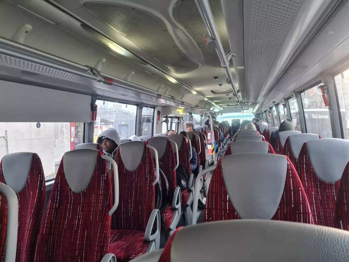 My connecting train from Ettelbruck to Clervaux was canceled, but there was a replacement bus waiting outside the train station.