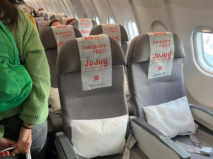 I was assigned seat 16A, which was toward the front of the economy section. I took a gamble not paying for my seat in advance and I got lucky with the window.