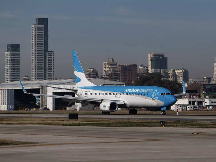 I found the best way to get there would be on Aerolineas Argentinas — the country