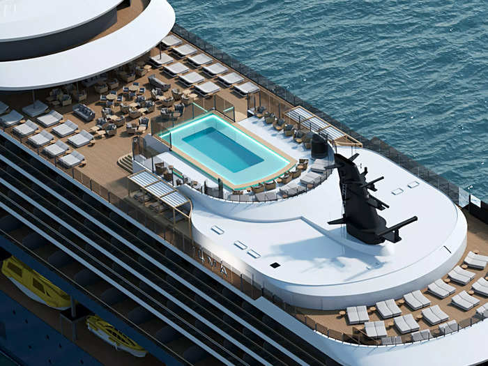 To some, this could be the most boring day of the vacation. But at least travelers will get to spend it in a 790-foot-long floating Ritz-Carlton.