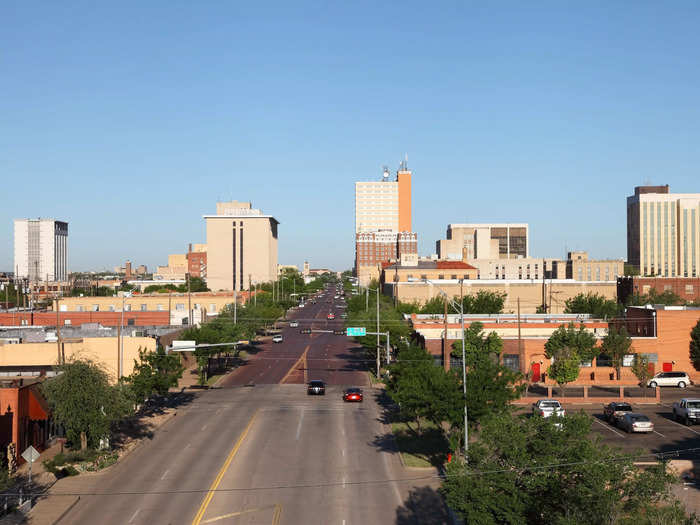 6. Lubbock, TX