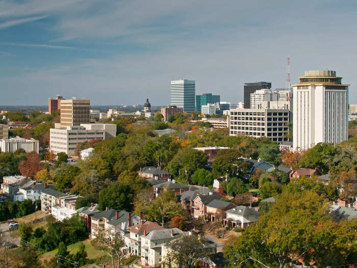 9. Columbia, SC