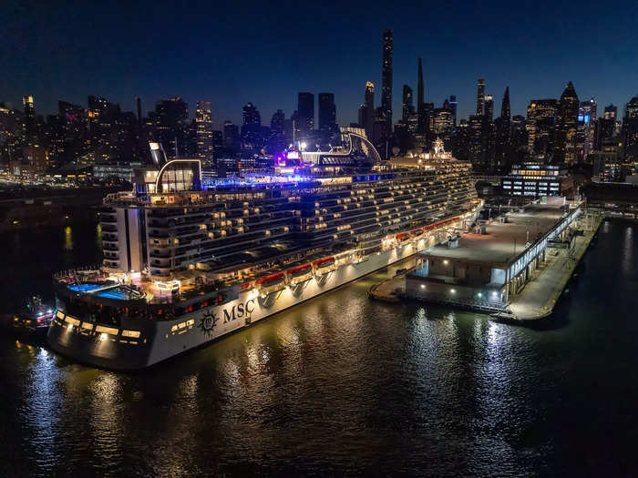 Fast forward to this year, MSC now has five vessels homeported in the three US destinations: New York City and Florida