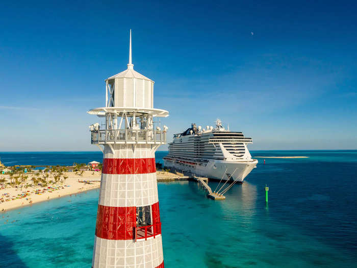 In 2019, it also opened its own private island in the Bahamas, Ocean Cay MSC Marine Reserve, as a destination for its Caribbean itineraries.