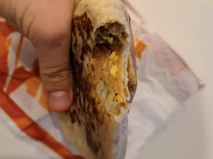 18. Breakfast Crunchwrap steak