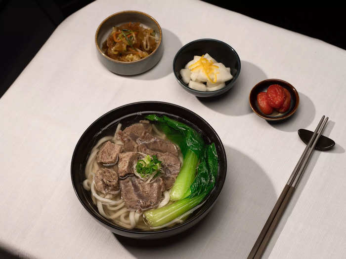 The airline says it will offer "exquisite dining including Taiwanese signature dishes" that will create an "at-home experience in the air."