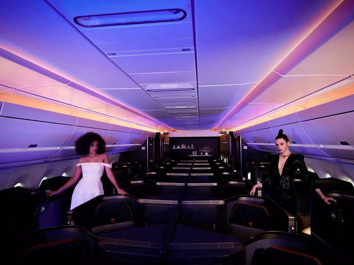 Moreover, the new A350 design also offers dimmable windows that block 99.99% of visible light. This, combined with Starlux