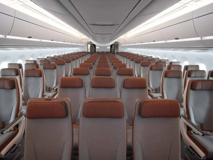 However, Starlux has opted to keep the traditional nine-abreast seating on its A350s, so its premium and regular coach seats can offer more space and comfort.