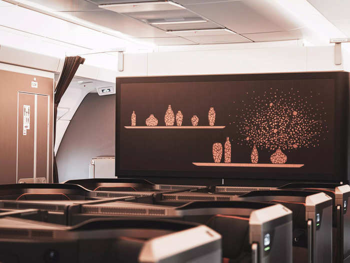 Moreover, decorative wall panels will put "passengers at ease as they board the aircraft," according to Starlux.