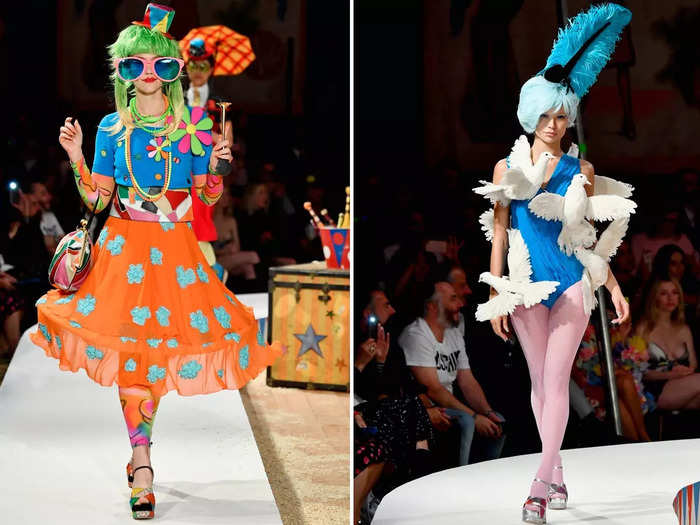 In June 2018, the fashion designer proved he was ahead of the clowncore trend.