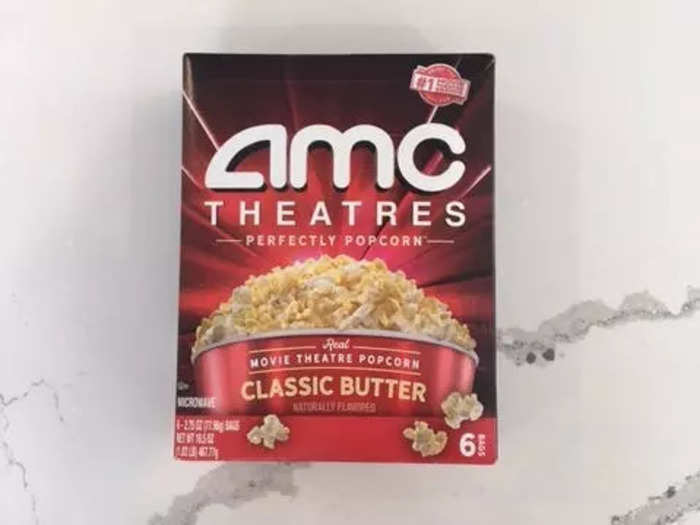 The classic butter microwave option is the closest to the popcorn that