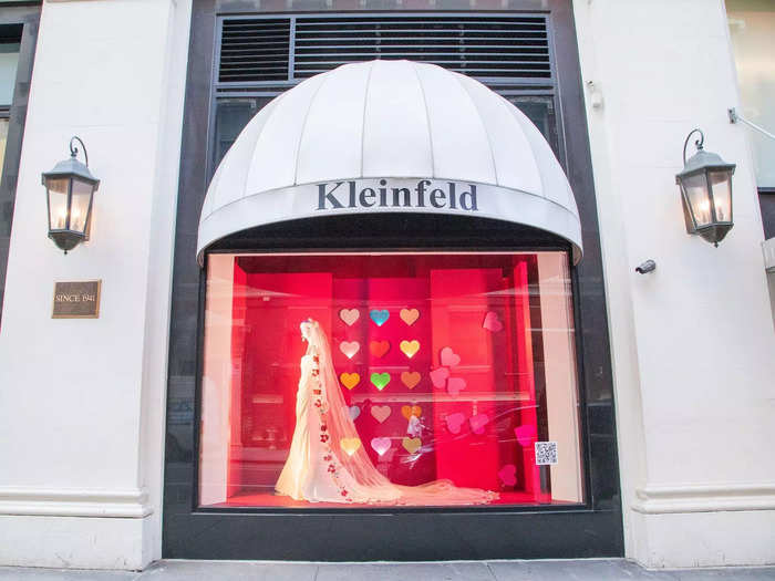 I had an appointment at Kleinfeld, the bridal shop from "Say Yes to the Dress," even though I