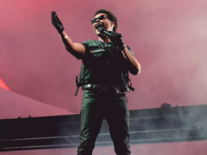 The Weeknd has sold over 17 million albums worldwide.