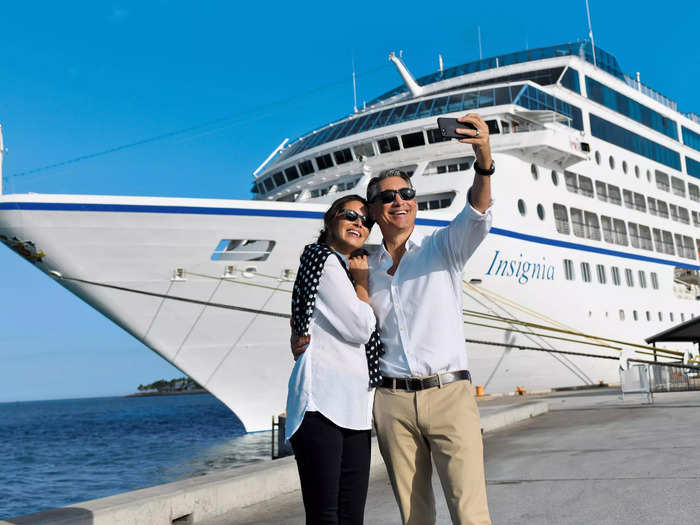 But half of the booked customers have committed to the nine months at sea. Let