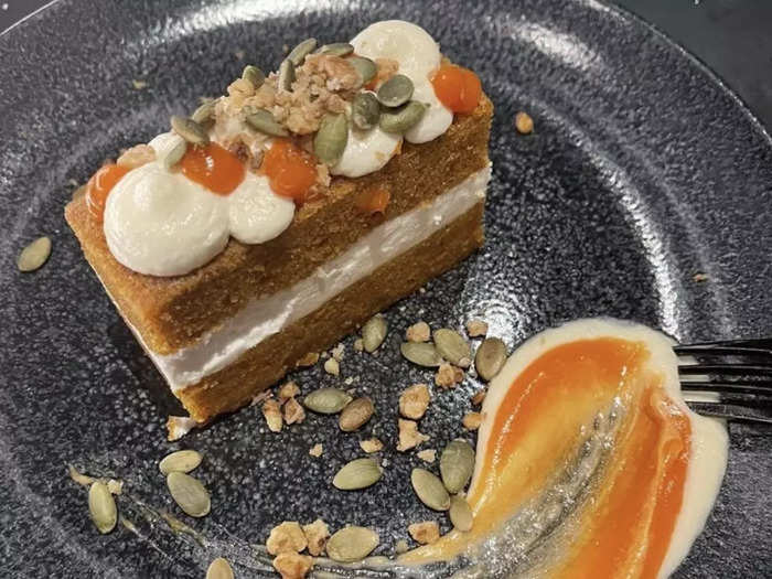 The carrot cake from Space 220 is a can