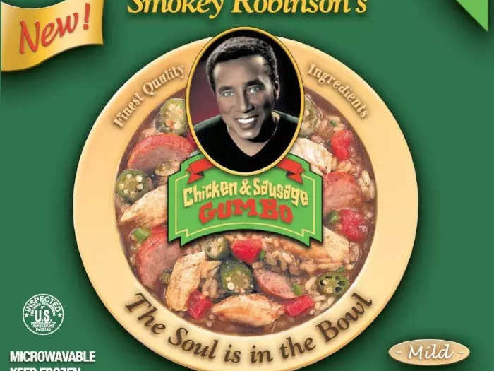 Smokey Robinson Frozen Dinners