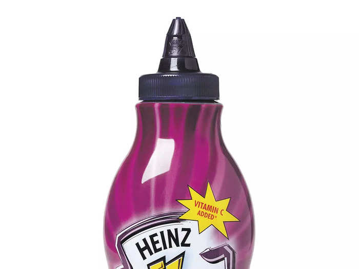 Heinz Ez Squirt purple and green ketchup