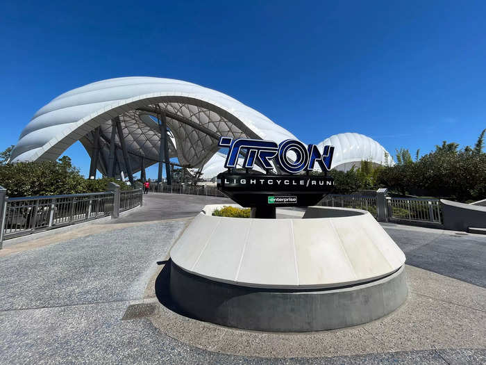 Tron Lightcycle / Run is a new roller coaster at Magic Kingdom.