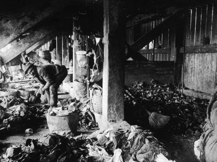 His photos captured crime, child labor, and terrible living conditions, including this man who lived in the trash beneath a dump. He wanted to shock people into action.