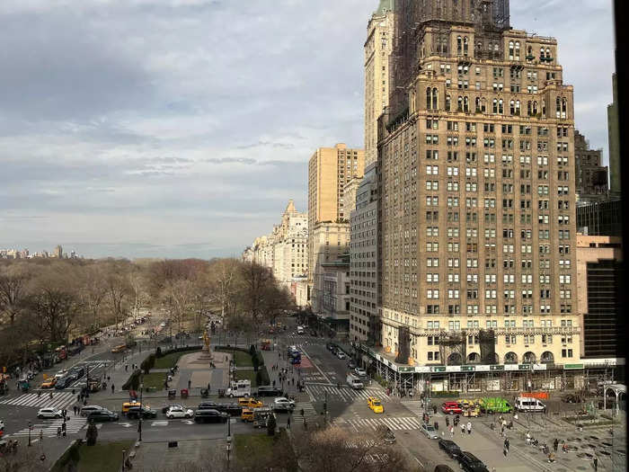 The restaurant offered breathtaking views of Midtown Manhattan and Central Park.