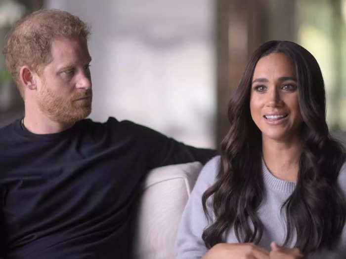 In the Netflix docuseries "Harry & Meghan," Meghan Markle