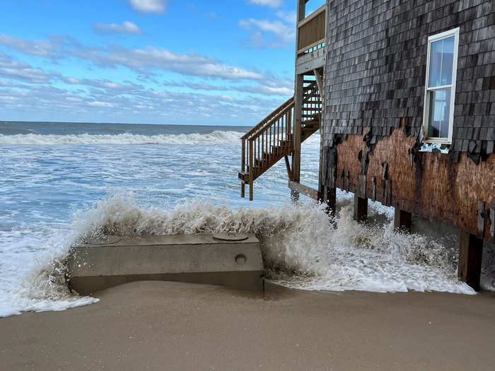 Coastal erosion across America already costs about $500 million each year in property loss alone. Yet people keep building and buying coastal properties.