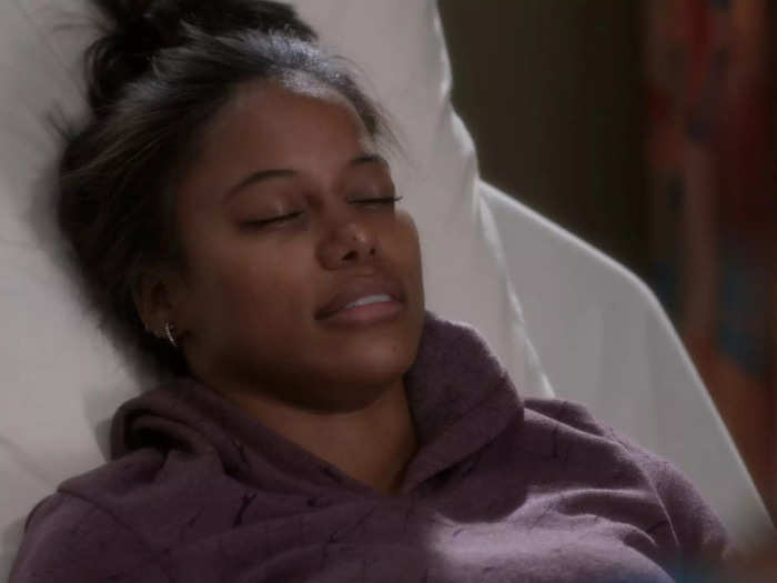 "Zola" star Taylour Paige played a patient with a rare illness.