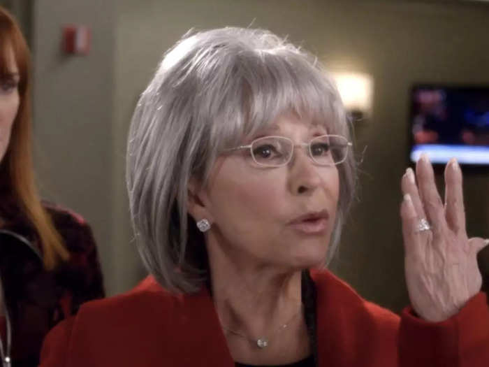 The iconic Rita Moreno made a guest appearance on a season 12 episode.