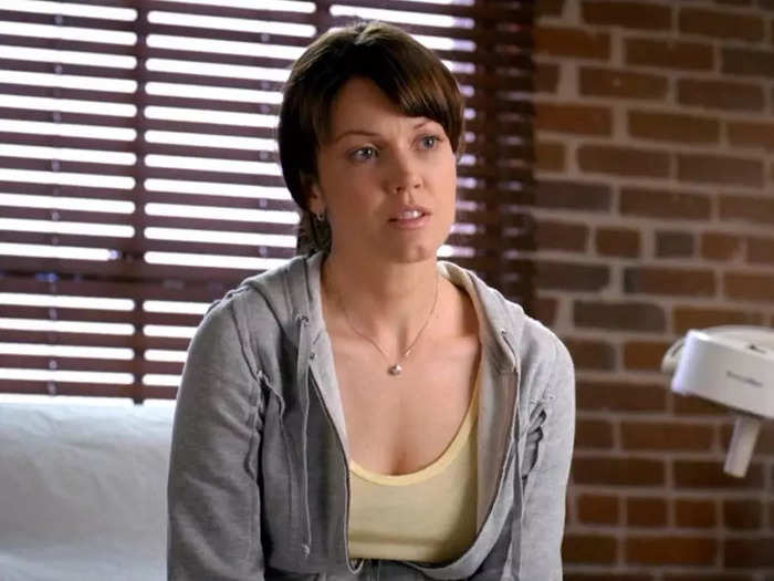 Before she was Mellie on "Scandal," Bellamy Young appeared as a patient for two episodes on season three.