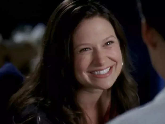 Before she was starring on "Scandal," Katie Lowes was an unnamed character on an episode of "Grey