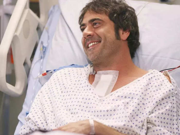 Currently playing Negan on "The Walking Dead," Jeffrey Dean Morgan crushed hearts as Denny Duquette on the medical drama.