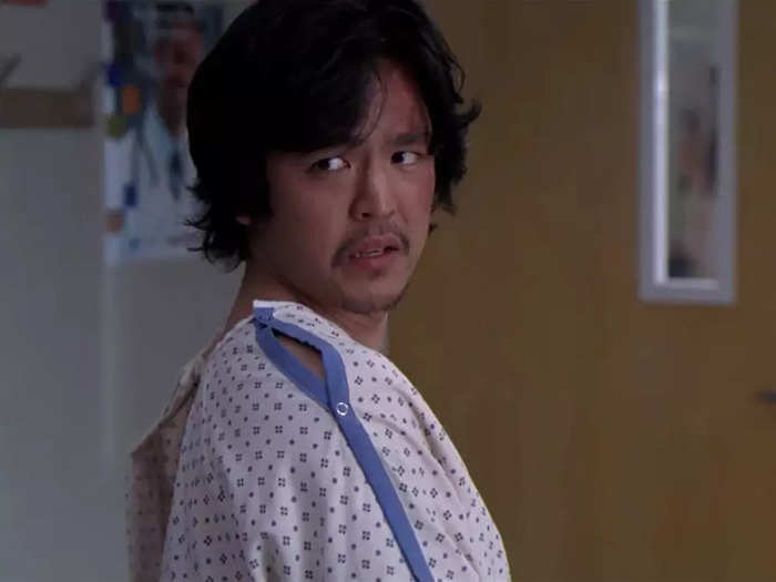 "Harold & Kumar" star John Cho was Marshall Stone, an intern who fell asleep while driving on an episode of season two.
