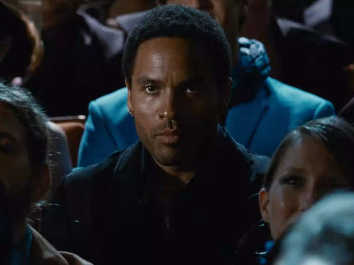 Lenny Kravitz starred as Cinna, Katniss