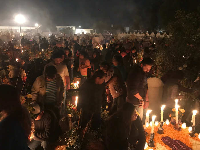 Visit Mixquic cemetery for Day of the Dead.