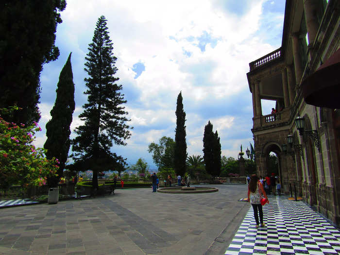 Plan a visit to Chapultepec Castle, a hilltop castle with an art museum and gardens.