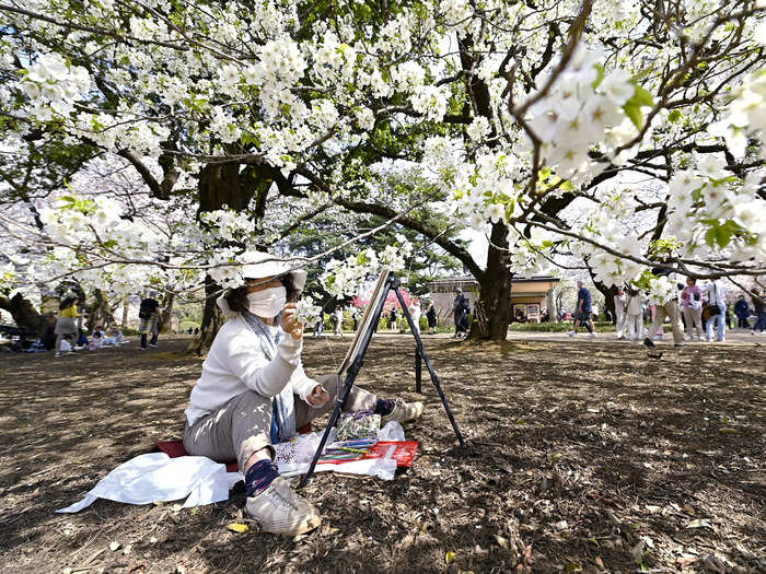 Every year, Tokyo hosts a series of festivals to celebrate the long-awaited cherry-blossom season.