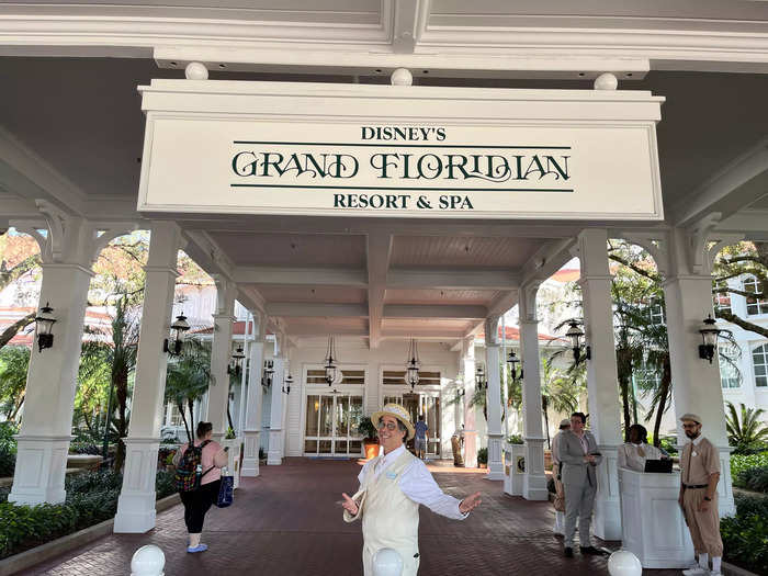 The workers at Grand Floridian were personable and readily available to answer questions.