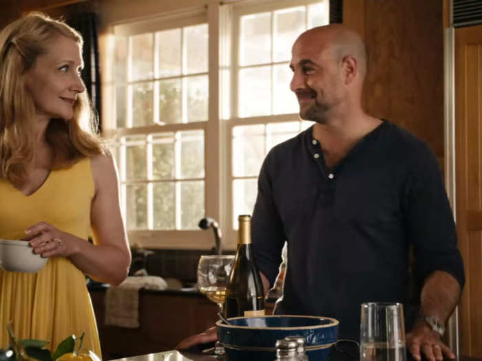 Stanley Tucci and Patricia Clarkson played Olive