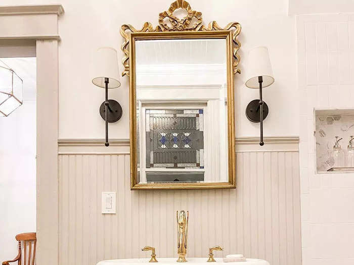 The house has three bathrooms in total, which have each received a face lift.