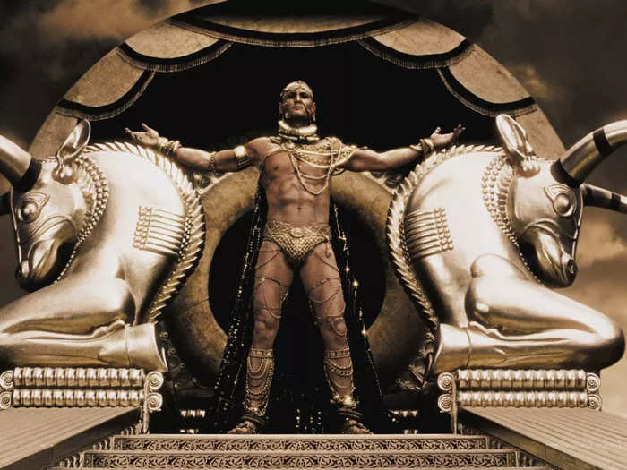 Rodrigo Santoro portrayed Xerxes, king of Persia.