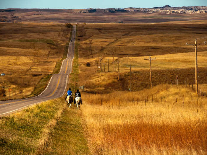 4. Pine Ridge, South Dakota