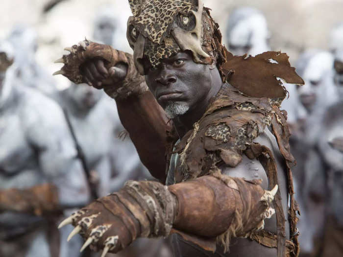 Hounsou played an integral role in "The Legend of Tarzan" (2016).