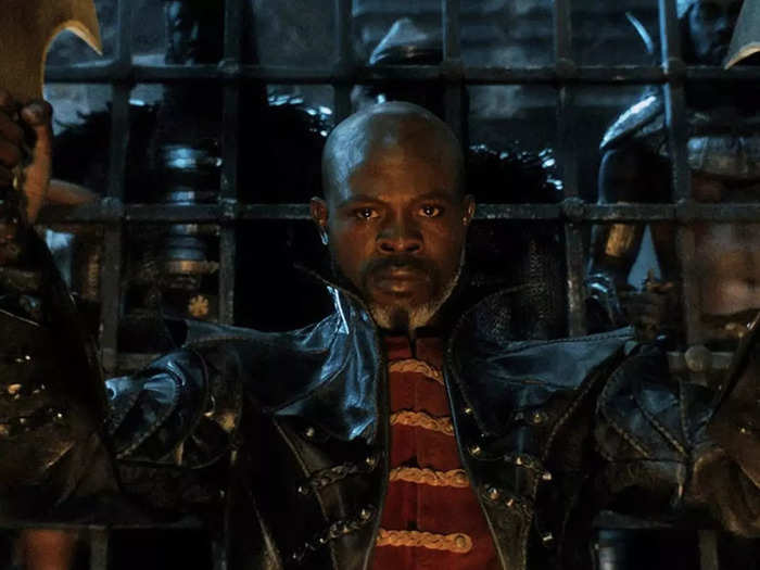 Hounsou acted alongside Jeff Bridges, Julianne Moore, and Kit Harington in "Seventh Son" (2014).