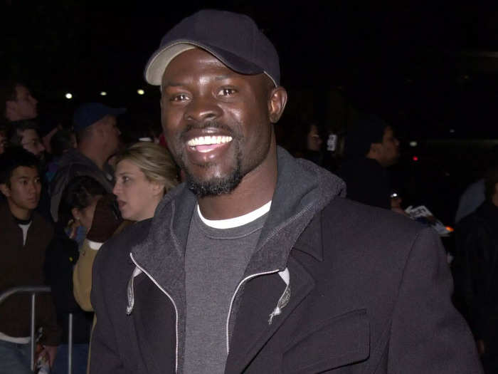 Hounsou acted in a short film called "The Tag" alongside Kelly Rutherford in 2001.