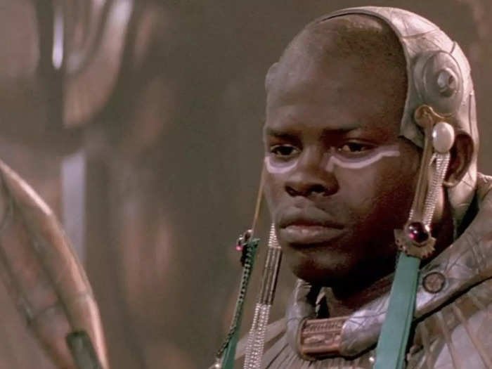 In 1994, Hounsou starred in the sci-fi film "Stargate" alongside Kurt Russell and James Spader.