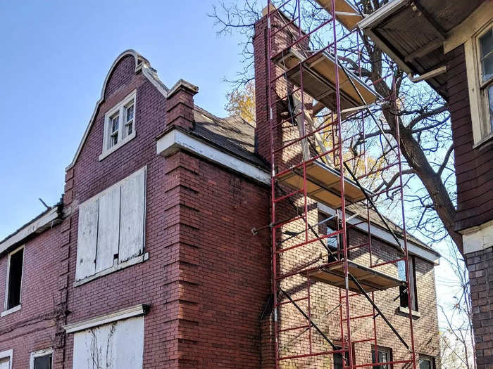 The roof of the home was rotting and needed to be completely replaced.